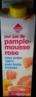 Mängden socker i Pur jus de pamplemousse rose avec pulpe