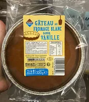 Mängden socker i Gâteau au fromage blanc saveur vanille