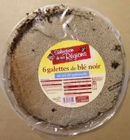 Mängden socker i Galettes de blé noir