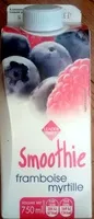 Mängden socker i Smoothie framboise myrtille
