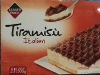 Mängden socker i Tiramisù italien