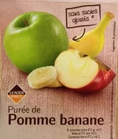 Mängden socker i Purée de Pomme banane