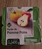 Mängden socker i Purée de Pomme Poire