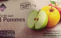 Mängden socker i Compote Pommes sans Sucres Ajoutés