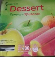 Mängden socker i Dessert pomme rhubarbe