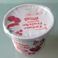 Mängden socker i Crème fraîche épaisse entière