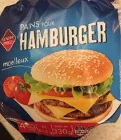 Mängden socker i Pains pour hamburger moelleux