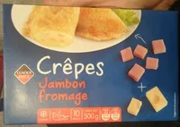 Mängden socker i Crêpes Jambon fromage