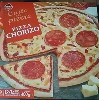 Mängden socker i Pizza Chorizo, Cuite sur pierre