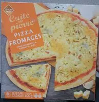Mängden socker i Pizza fromages cuite sur pierre