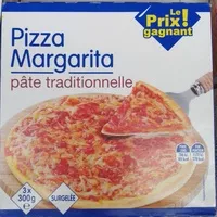 Mängden socker i Pizza margarita pâte traditionnelle