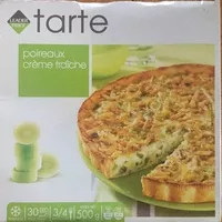 Mängden socker i Tarte poireaux crème fraîche