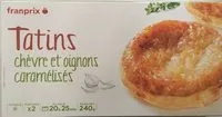 Mängden socker i Tatins chèvre et oignons caramélisés