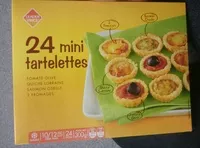 Mängden socker i 24 Mini Tartelettes