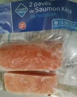 Mängden socker i Pavé de saumon keta du pacifique