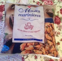 Mängden socker i Moules marinières au vin blanc et aux oignons