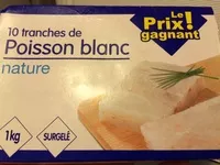Mängden socker i 10 tranches de poisson blanc nature