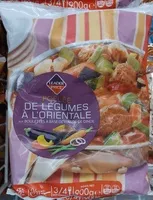 Mängden socker i Poêlée de Légumes à l'Orientale, Surgelé
