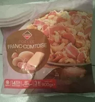 Mängden socker i Poêlée Franc-Comtoise