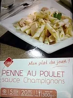 Mängden socker i Penne au Poulet ,sauce Champignons, Surgelé