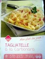 Mängden socker i Tagliatelle à la Carbonara