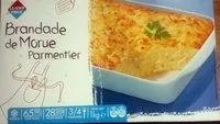 Mängden socker i Brandade de morue parmentier