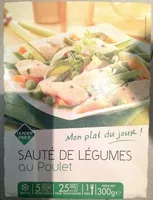 Mängden socker i Sauté de légumes au poulet