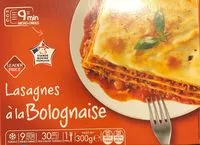 Mängden socker i Lasagnes à la Bolognaise, Surgelé