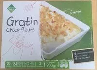 Mängden socker i Gratin choux-fleurs