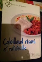 Mängden socker i Cabillaud risoni et ratatouille