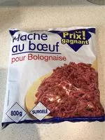 Mängden socker i Haché au boeuf
