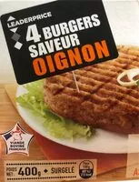 Mängden socker i Burger saveur Oignon