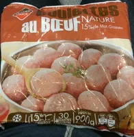 Mängden socker i Boulettes au Bœuf Nature