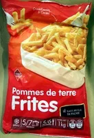 Mängden socker i Pommes de Terre Frites