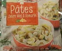 Mängden socker i Pâtes chèvre miel et romarin