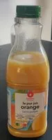 Mängden socker i Le pur jus orange