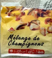Mängden socker i Mélange de champignons