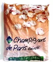 Mängden socker i Champignons de Paris émincés, Surgelé