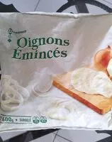 Mängden socker i Oignons émincés
