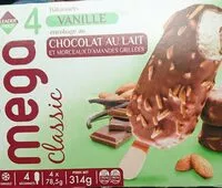 Mängden socker i Bâtonnet vanille enrobage chocolat au lait