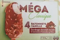 Mängden socker i Mega classique