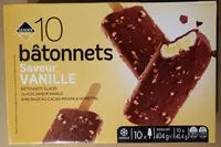 Mängden socker i 10 bâtonnets Saveur Vanille