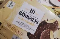 Mängden socker i Bâtonnets à la vanille