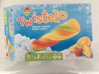 Mängden socker i Twistelo Glace à l'eau