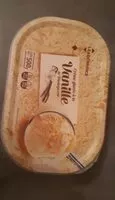 Mängden socker i Crème glacée à la vanille