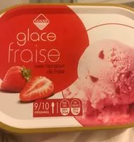 Mängden socker i Glace fraise