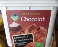 Mängden socker i Crème glacée chocolat