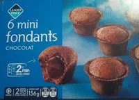 Mängden socker i 6 Mini fondants chocolat