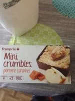 Mängden socker i Mini crumbles