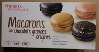 Mängden socker i Macarons aux Chocolats Grandes Origines